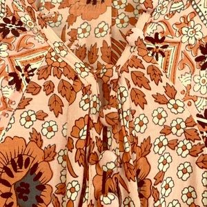 Natalie Martin Fiore Dress Vintage Flower Blush S